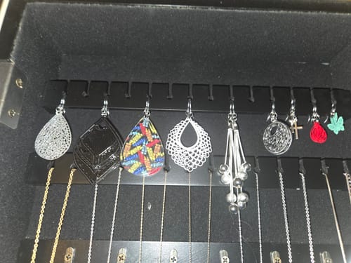 Kelly H. review of Teacher Teardrop Dangles Hypoallergenic Earrings for Sensitive Ears Made with Plastic Posts image 1 out of 1