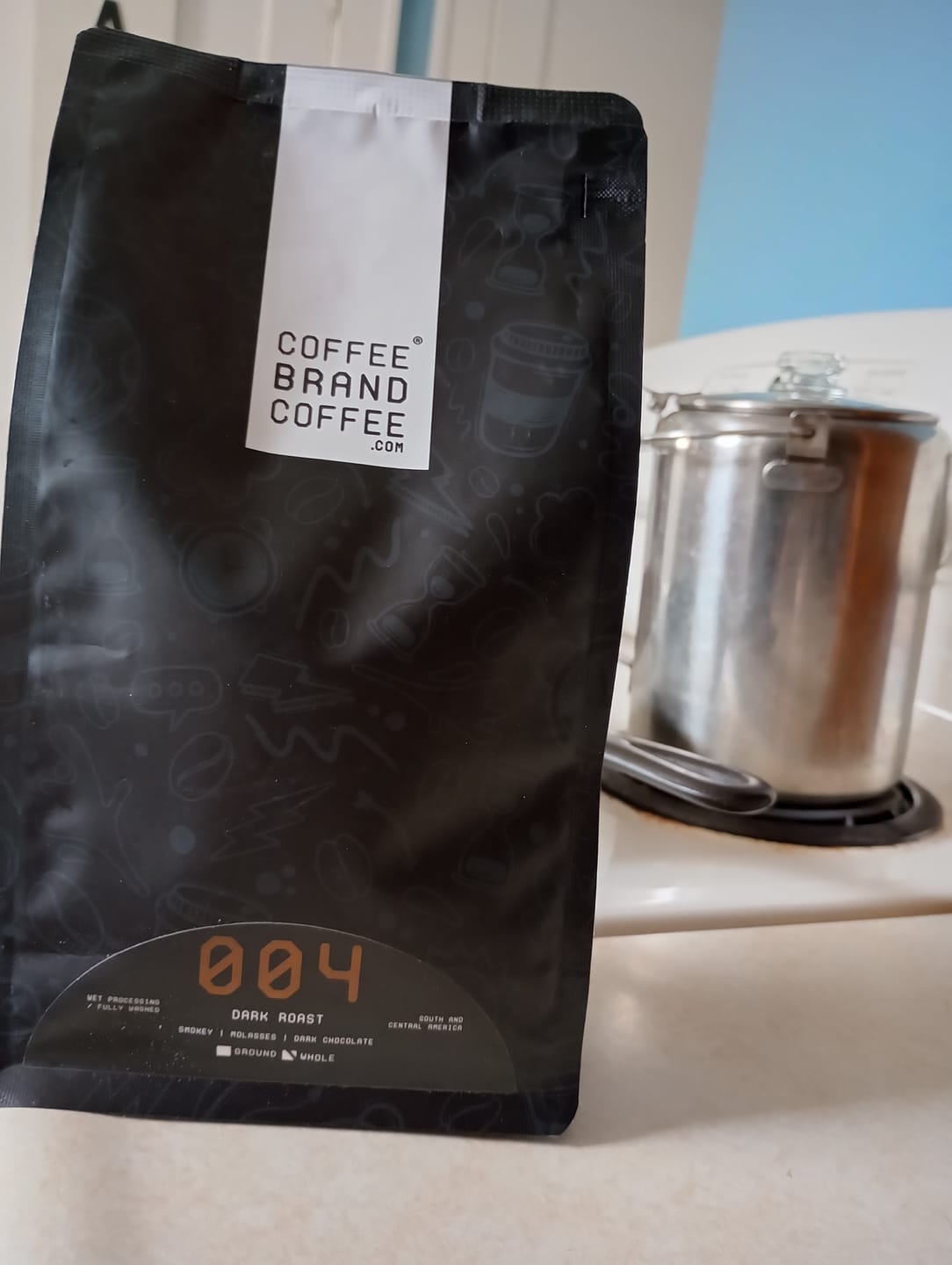 Customer photo review of Dark Roast Coffee