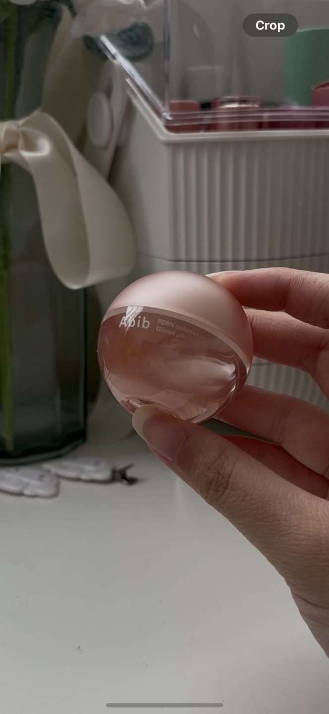 Customer photo review of PDRN Collagen Lip Mask Glazed Jelly