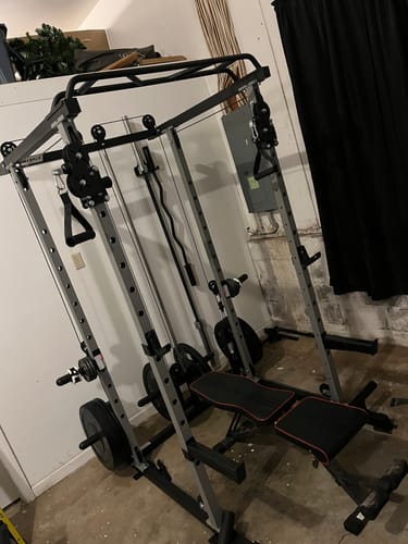 Customer photo review of RitFit PPC03 1000lbs Power Cage with Smooth Cable System