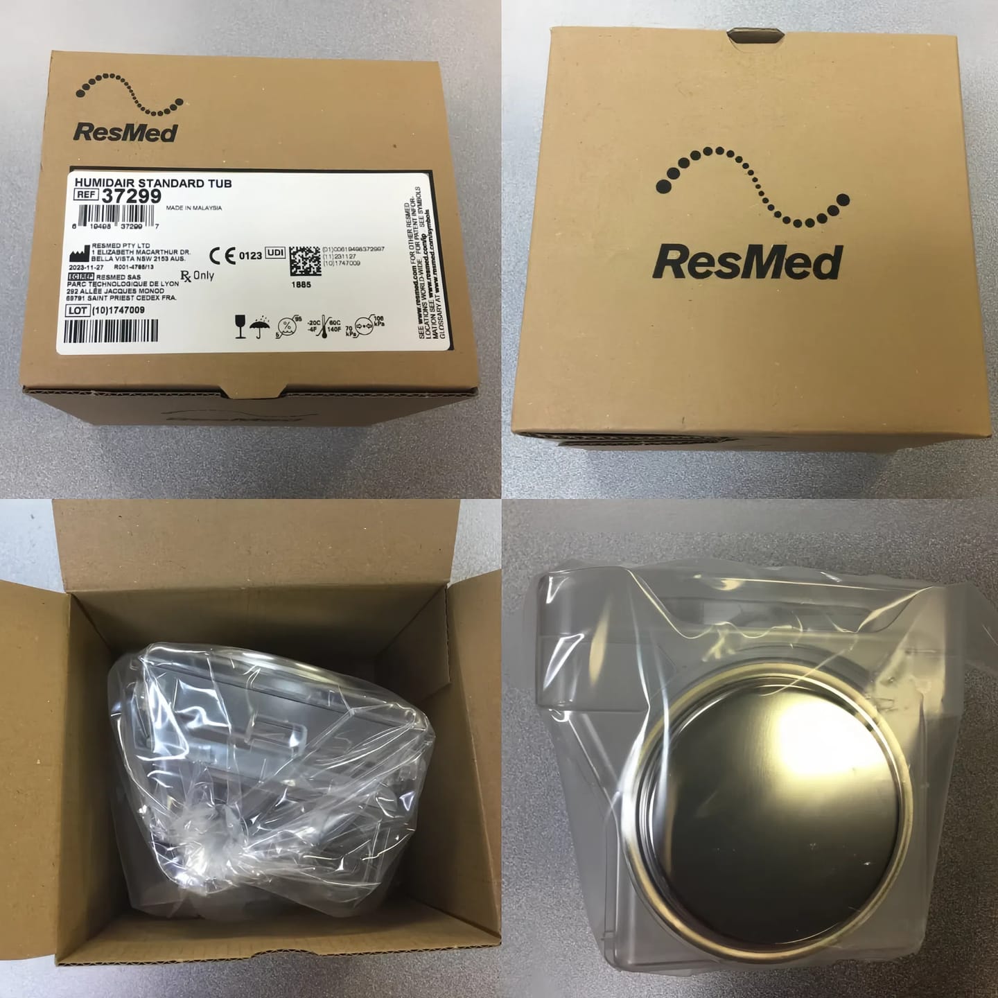 Customer photo review of ResMed AirSense 10 HumidAir Standard Water Chamber
