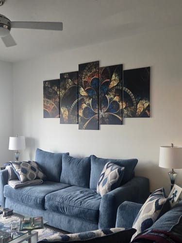 Customer photo review of Abstract Art