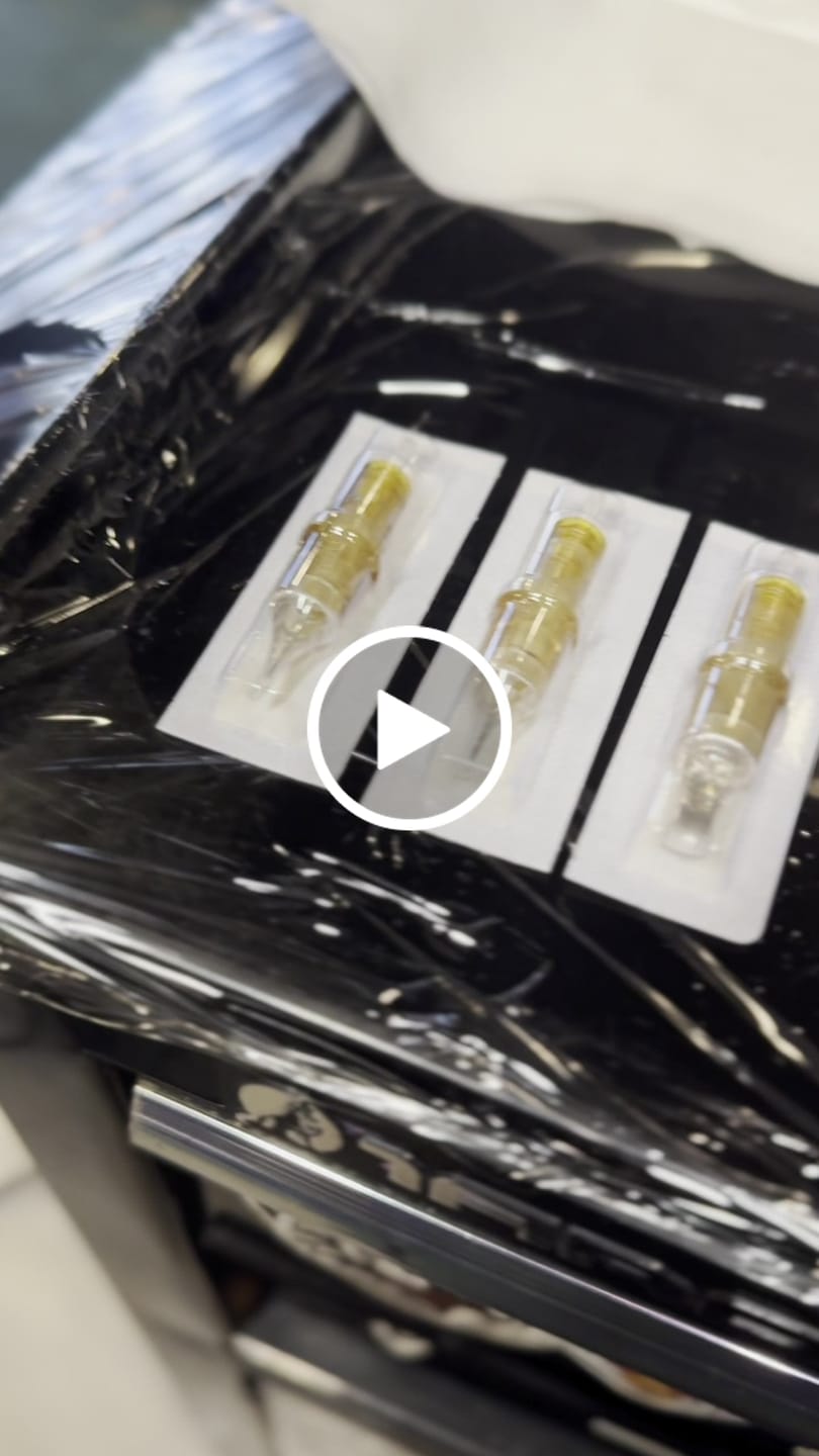 Customer video review of PEPAX LANCE Tattoo Cartridge Needles Curved Magnum (20pcs per box)
