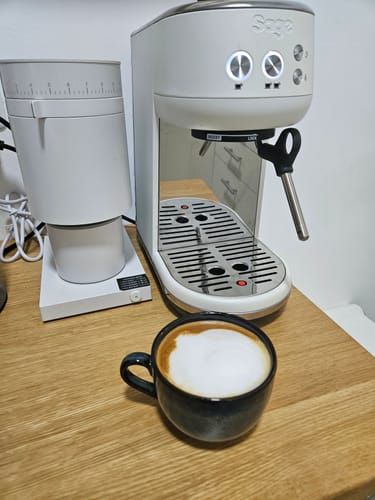 Customer photo review of ספל תה כחול עמוק עם ידית סדרת נגה – 265 מ"ל