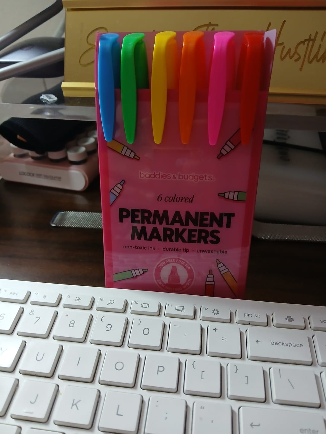 Customer photo review of Permanent Marker Set