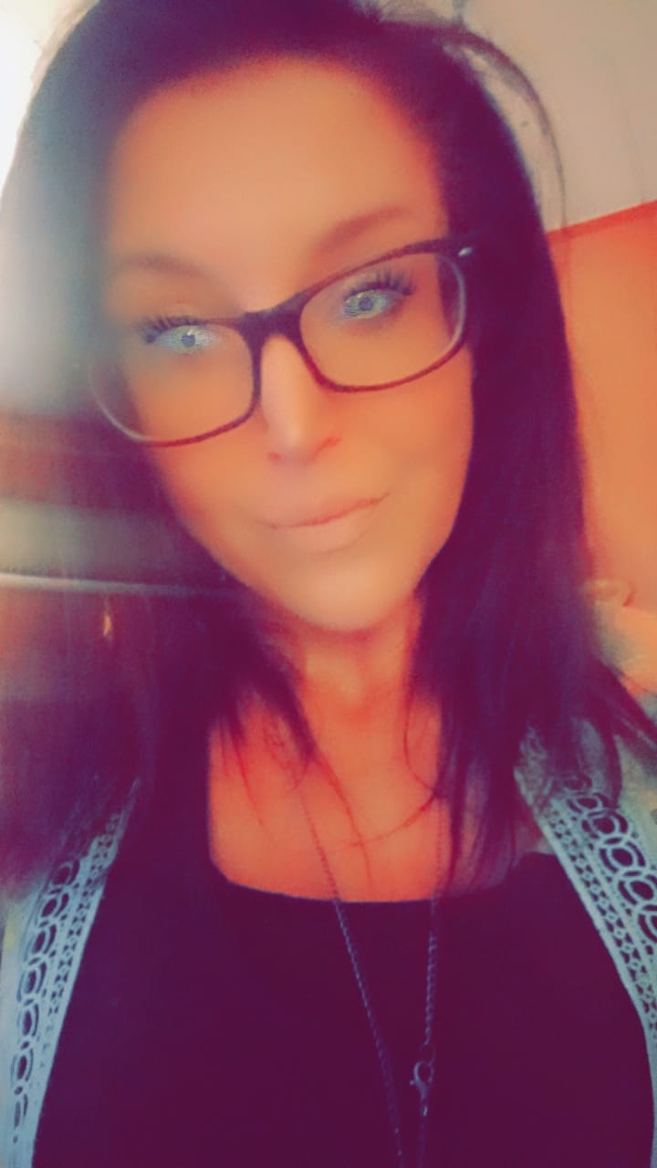 Customer photo review of Aine Swan Lake Blue Prescription Colored Contact Lenses