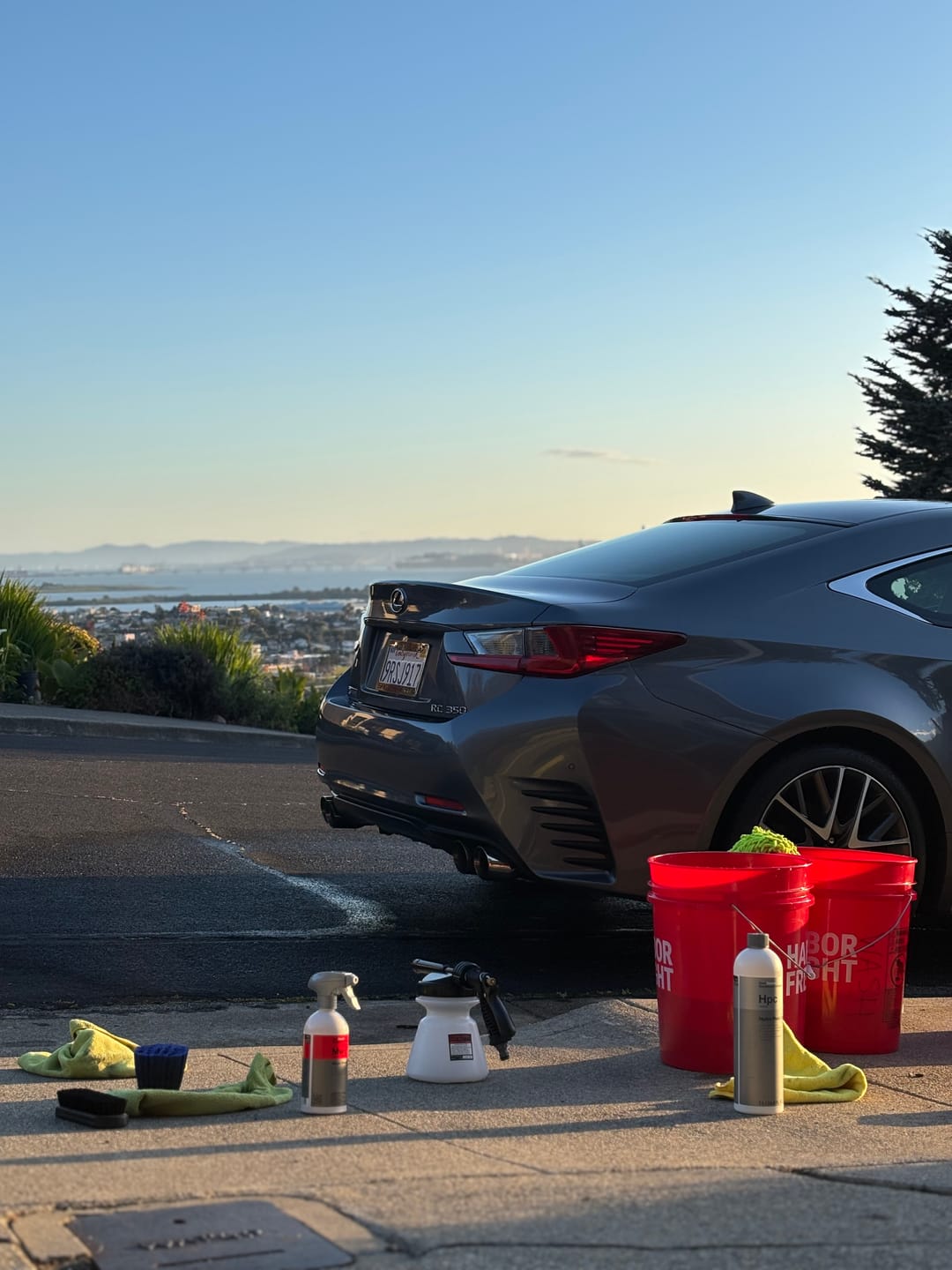 Customer photo review of 2015-Up Lexus RC200t 300 350 Muffler Delete Axle Back Quad Tips Exhaust