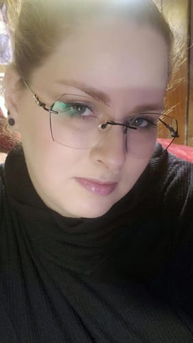 Customer photo review of Ella Eyeglasses