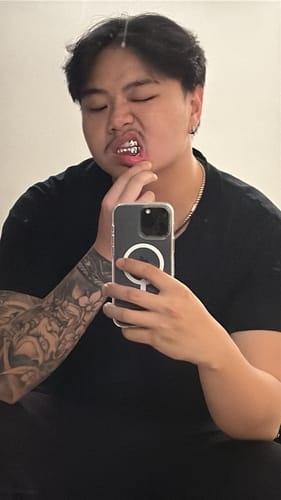 Customer photo review of NEXIUM (SILVER GRILLZ)