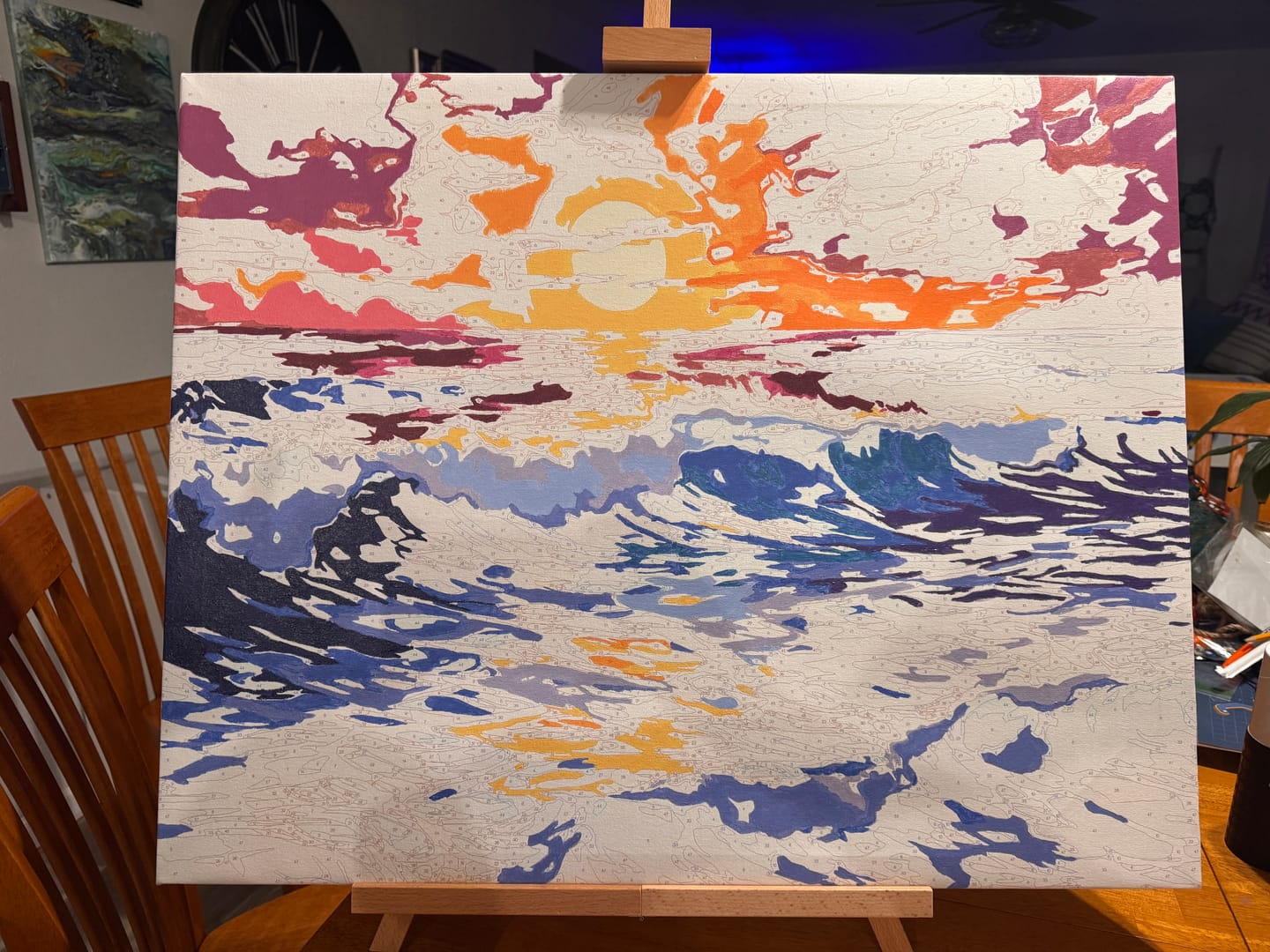 Customer photo review of Harmony Of Sunset