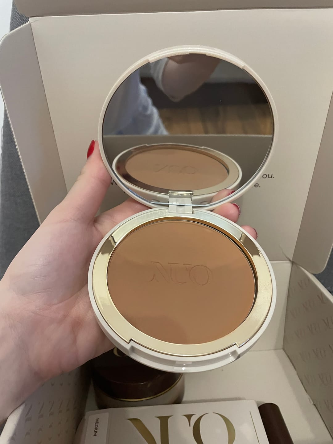 Customer photo review of Bronzer pudra cu textura ultrafina