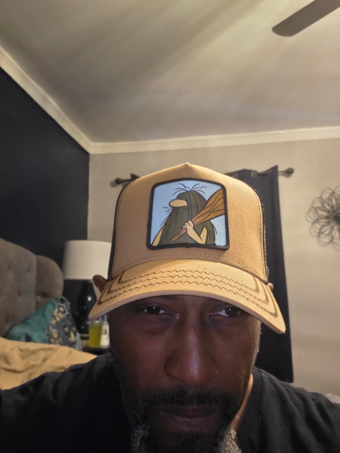 Customer photo review of OVERLORD X Hanna-Barbera: Captain Caveman Trucker Cap