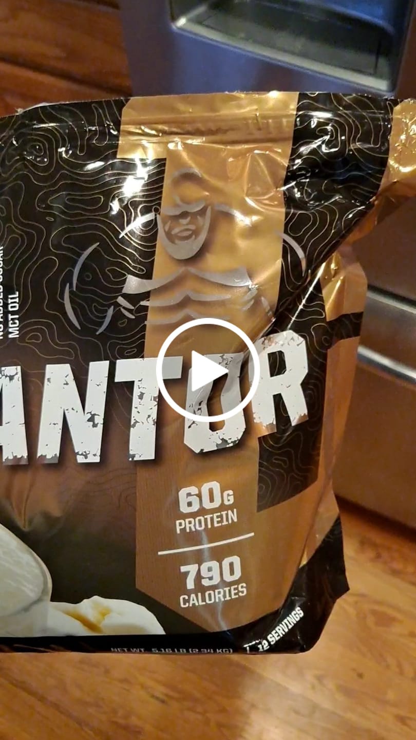 Customer video review of GIGANTOR | MASS GAINER