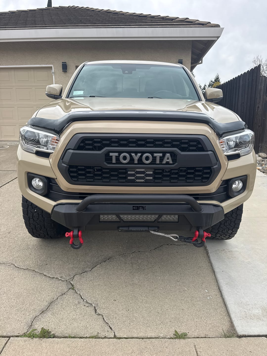 Customer photo review of 2016-2023 TOYOTA TACOMA TRD PRO GRILL