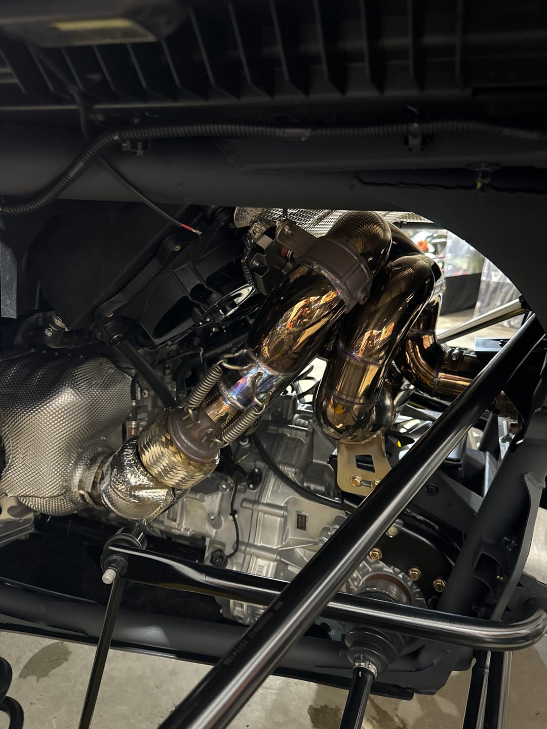 Customer photo review of RPM Can-Am Maverick R E-Valve Sport Muffler / Slip On Exhaust