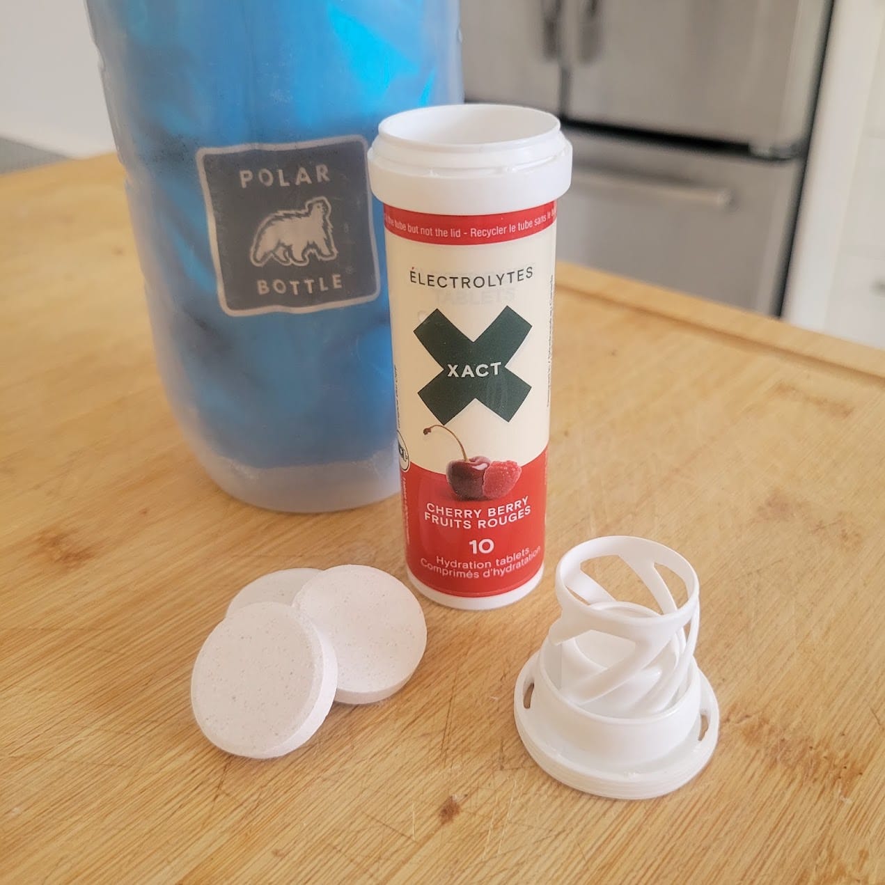 Customer photo review of XACT ELECTROLYTES -  sport hydration tabs