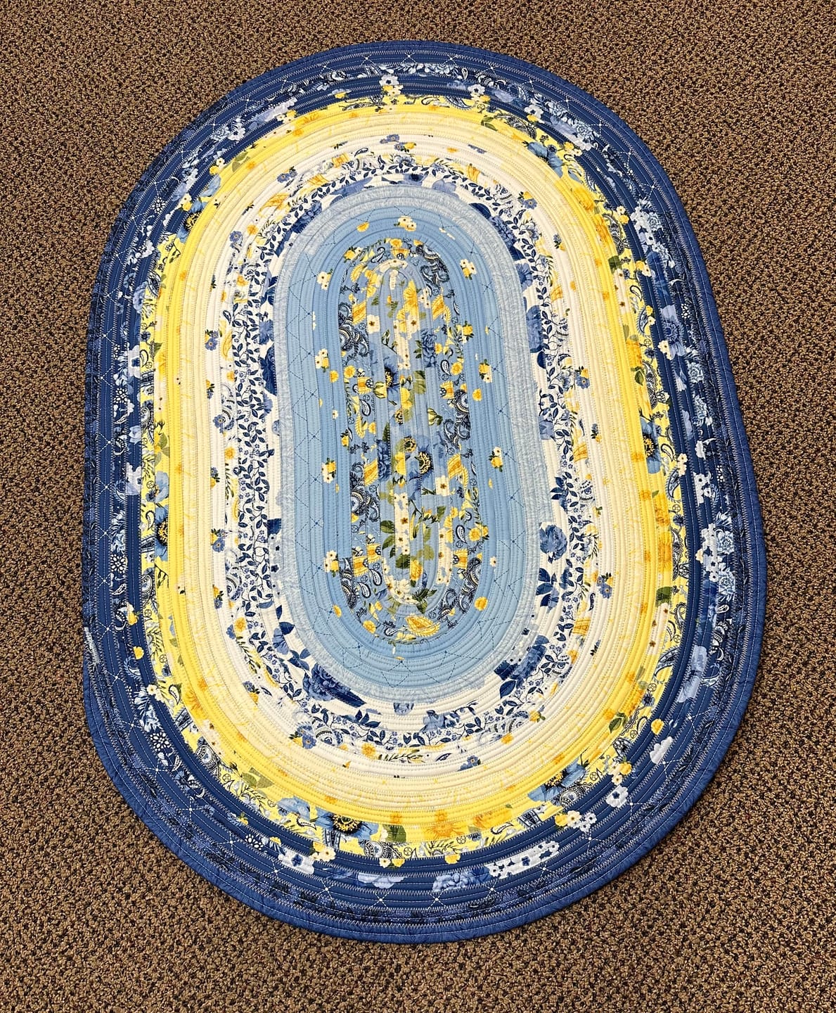 Customer photo review of True Fabrics - Sunshine Blooms - Precut Fabric