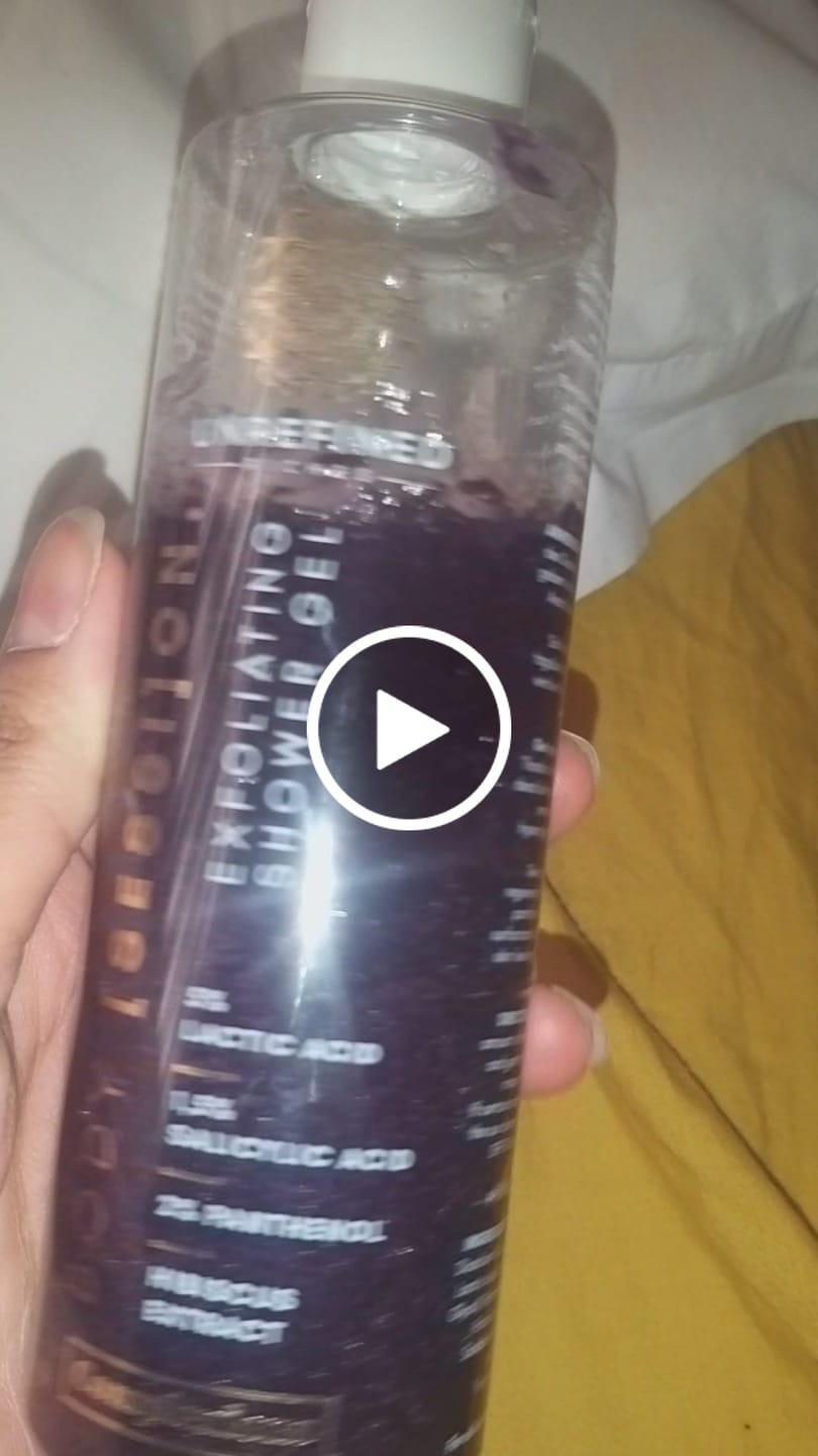 Customer video review of BODY [SESSI]ON. - Exfoliating Shower Gel