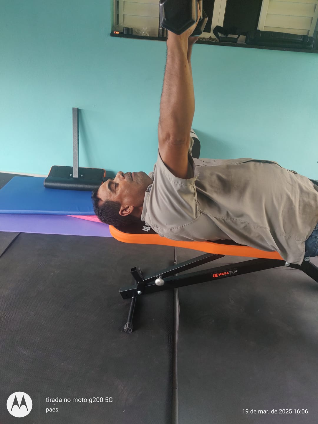 Customer photo review of Estação De Musculação Mega Rack Monocross Com Polia Móvel Flutuante 82Kg