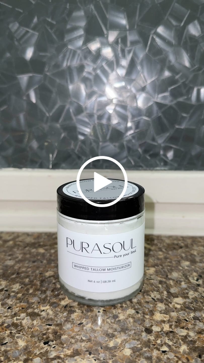 Customer video review of Whipped Tallow Moisturizer