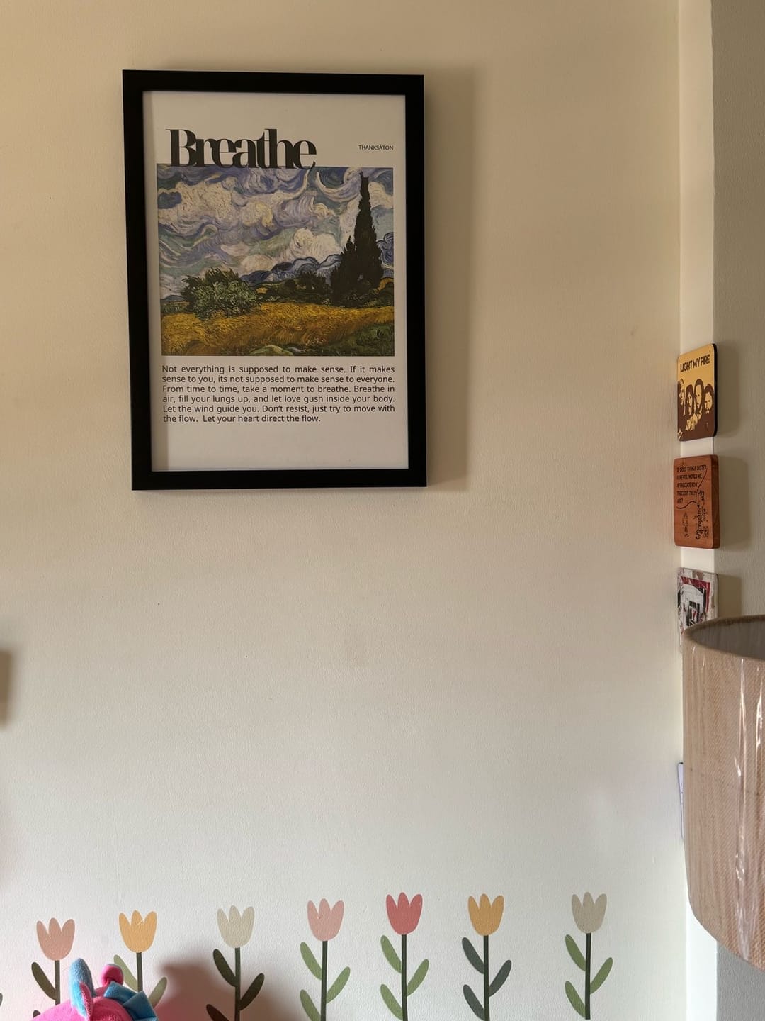Customer photo review of Why Stress Poster