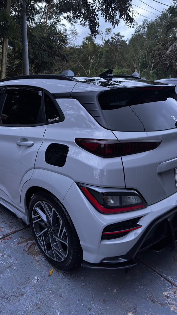 Customer photo review of High Glossy Paint Black Vinyl Wrap