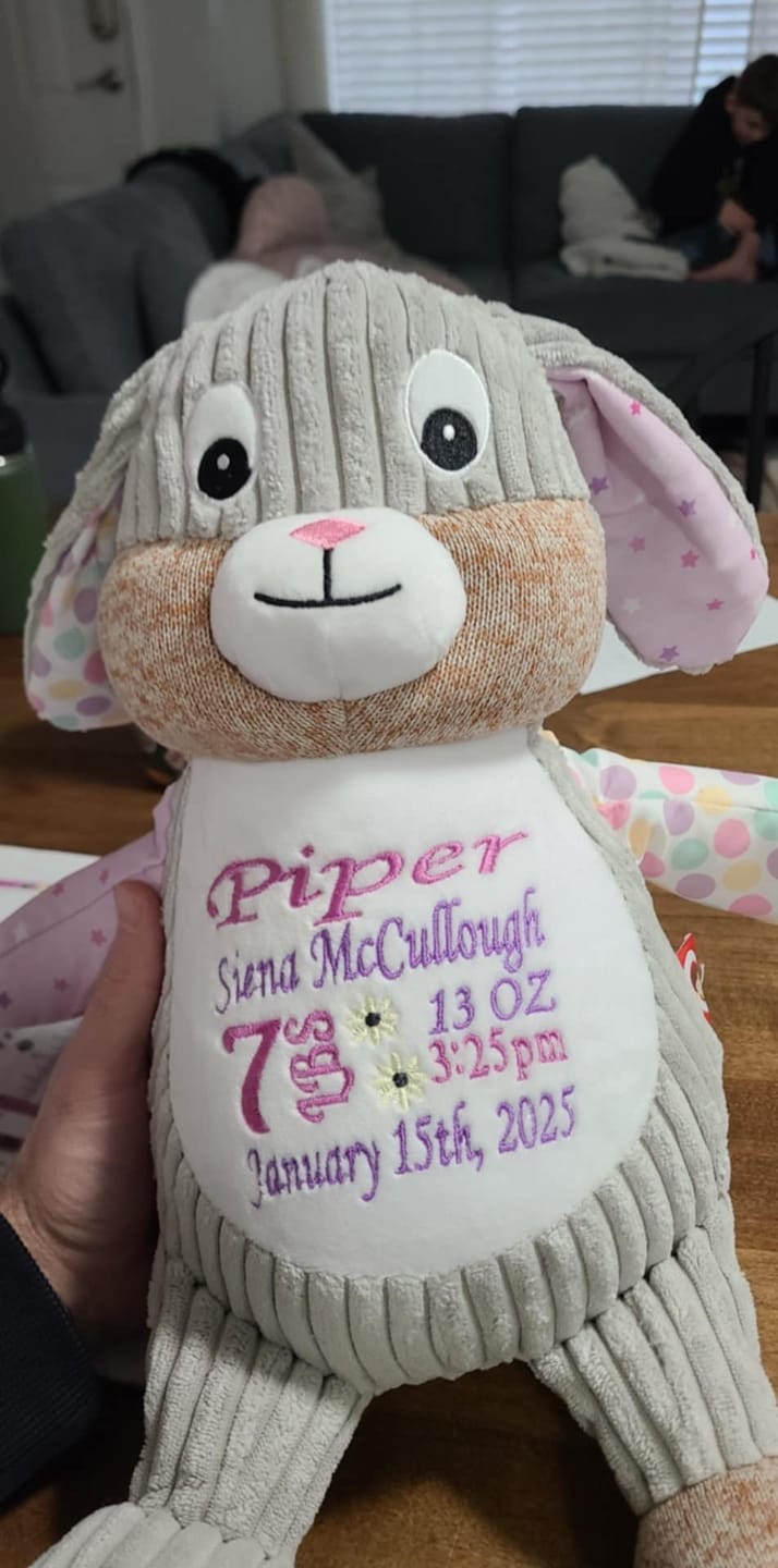 Customer photo review of Cubbies - Bubblegum Bunny