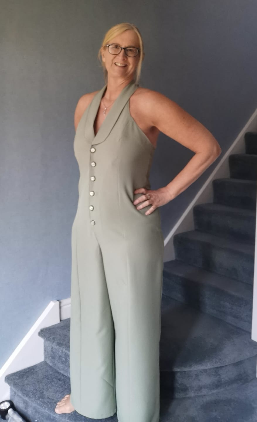 Customer photo review of Plain Polyester Suiting Fabric