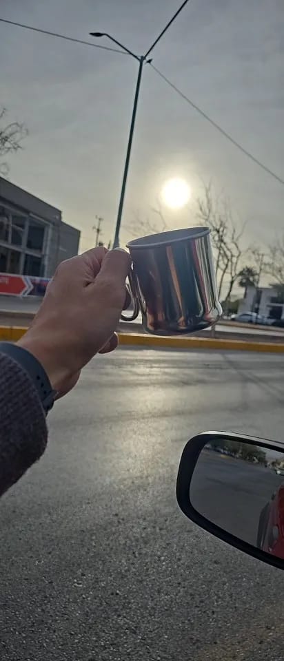 Customer photo review of Robuster Edelstahl-Campingbecher