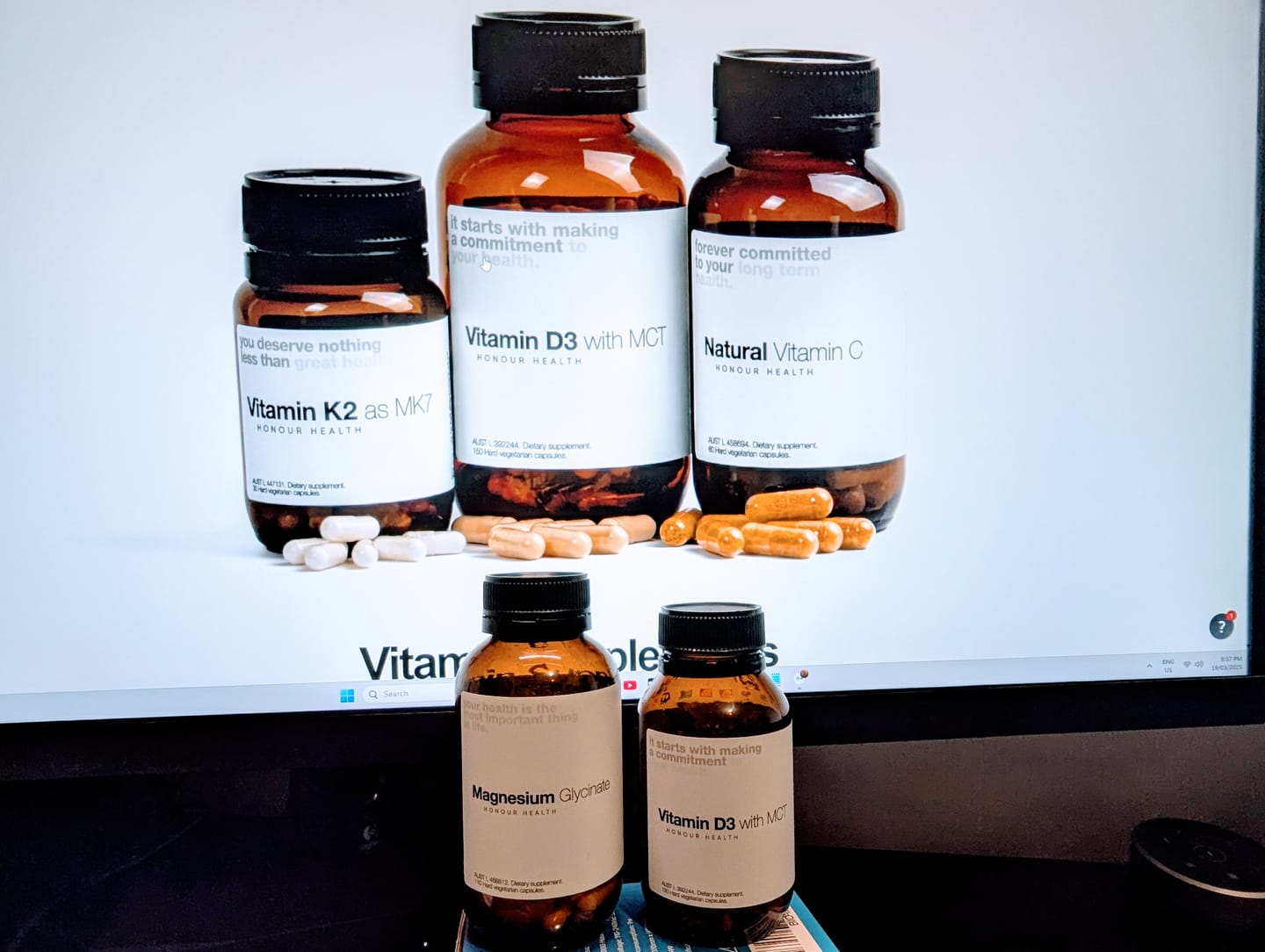 Customer photo review of Vitamin D3 with MCT (Vegan Friendly) - 150 Capsules
