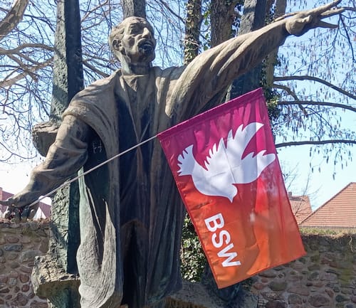 Customer photo review of Fahne inkl. Druck