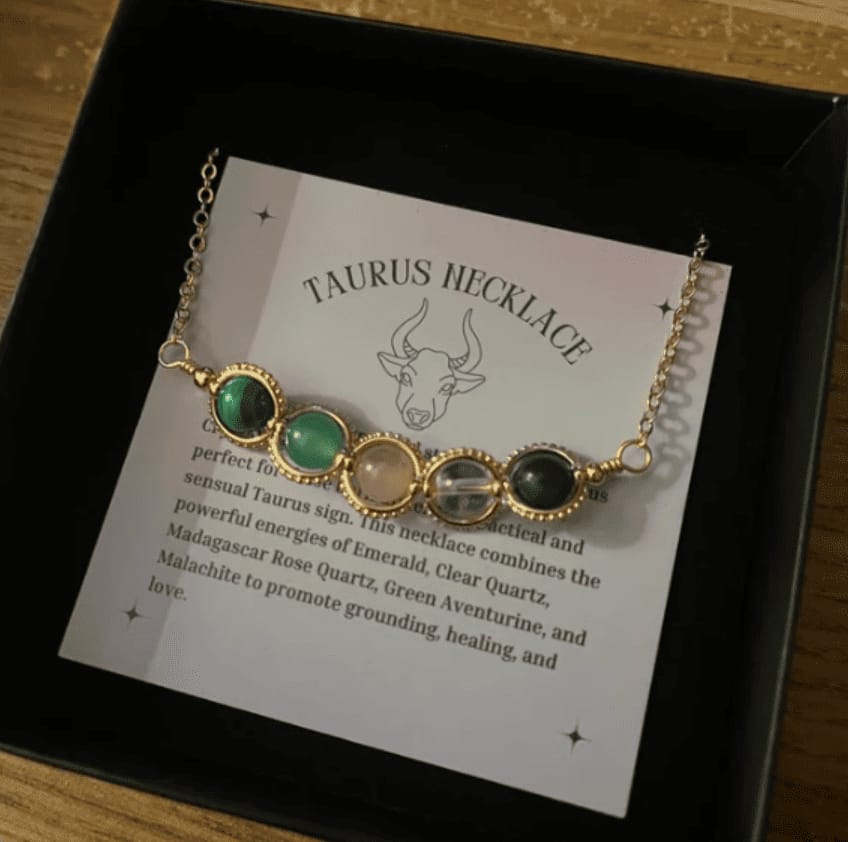 Customer photo review of Taurus Necklace