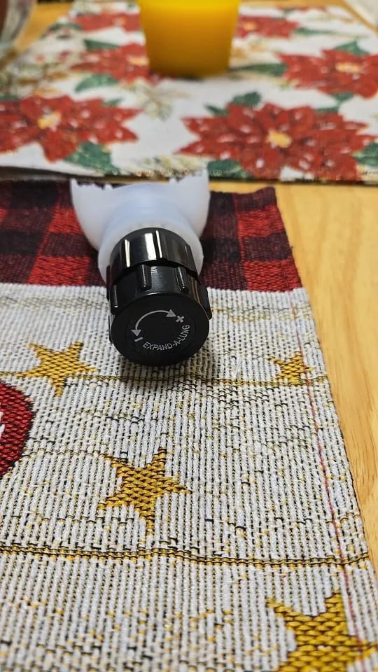Customer photo review of AirBreathe® Entrenador de Respiración