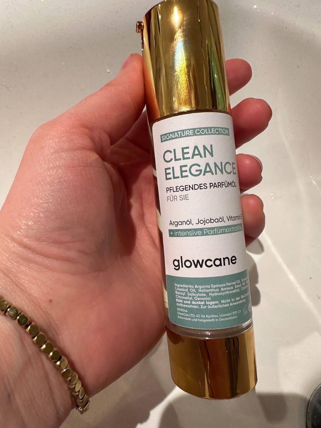 Customer photo review of Extrait de Parfum: Discovery Set + 50 € Geschenkgutschein