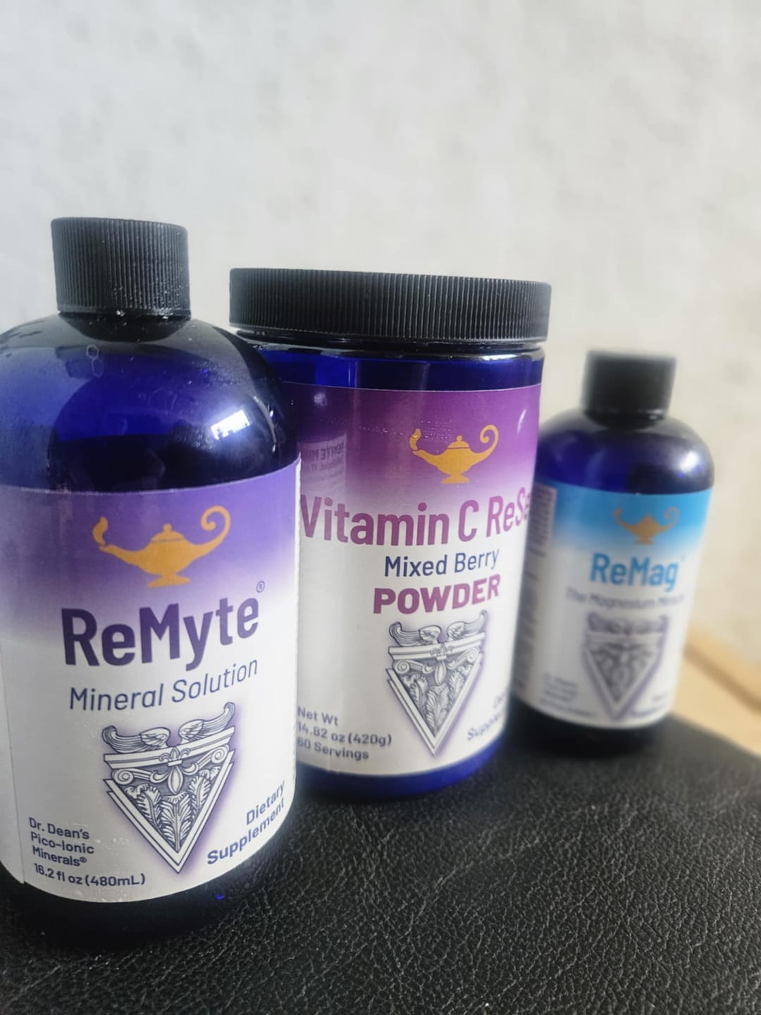 Customer photo review of ReMag® 480ml + ReMyte® 480ml + Vitamin C Reset® 420g
