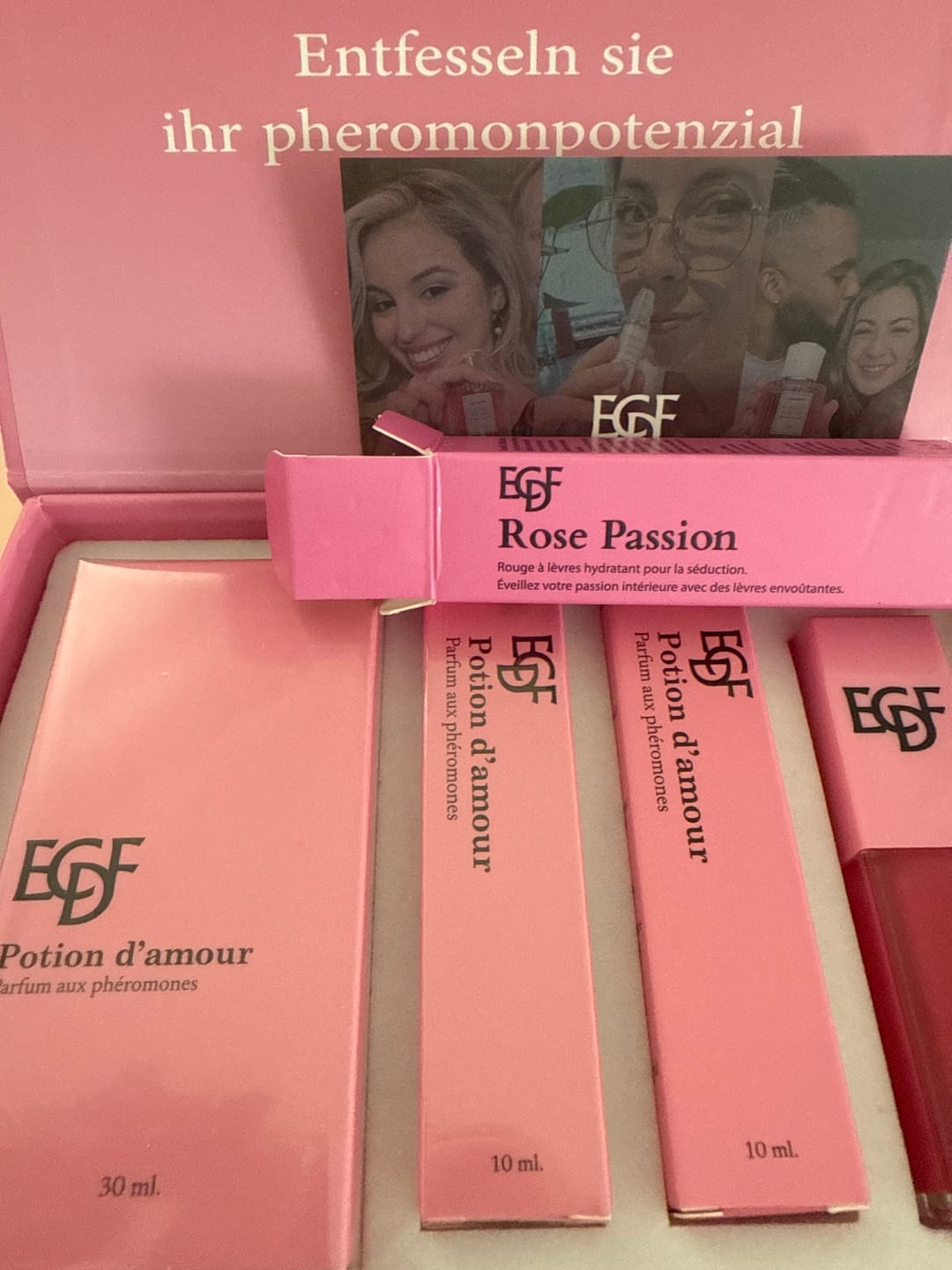 Customer photo review of Coffret aux phéromones