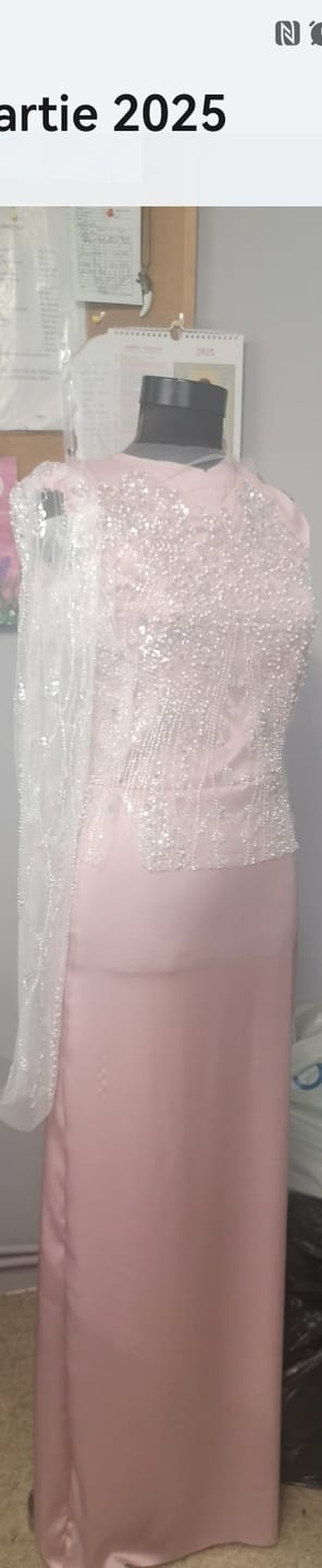 Customer photo review of Satin Elastic Matasos Premium Roz Prafuit