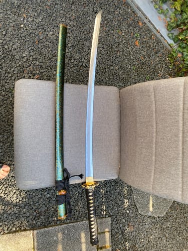 Customer photo review of yamashiro katana