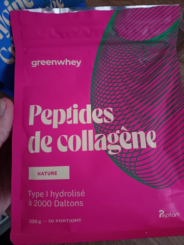 Customer photo review of Peptides de Collagène PEPTAN®