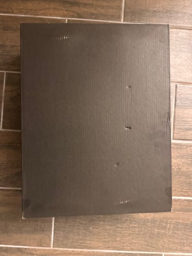 Customer photo review of Matte Black Python Leather Boots - Square Toe