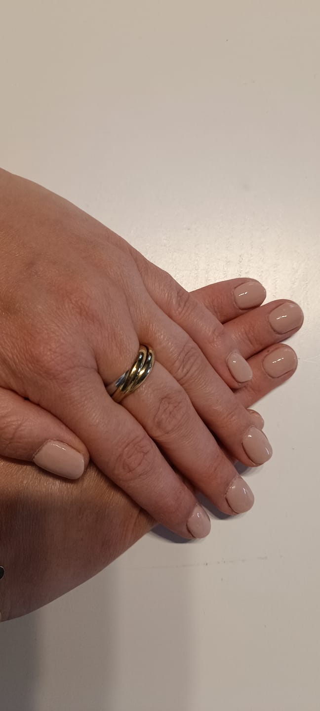 Customer photo review of Caramel Macchiato Dipping Powder