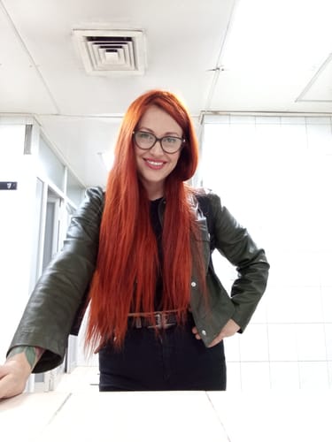 Reseña con foto de un cliente sobre Pack 2 Hennas Jamila Hair -  Cobrizo Natural y Duradero  👩🏼‍🦰