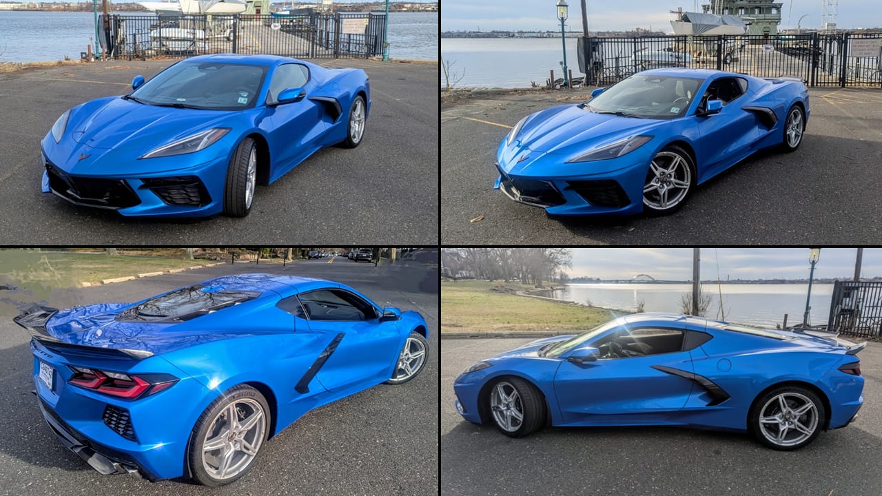 Customer photo review of Chevrolet Corvette C8 Rear Ducktail Spoiler