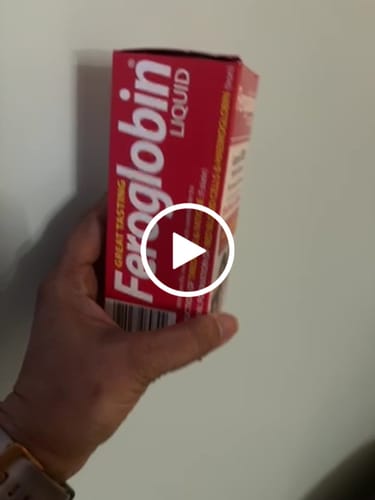 Customer video review of Vitabiotics Feroglobin-B12 Liquid 200ml