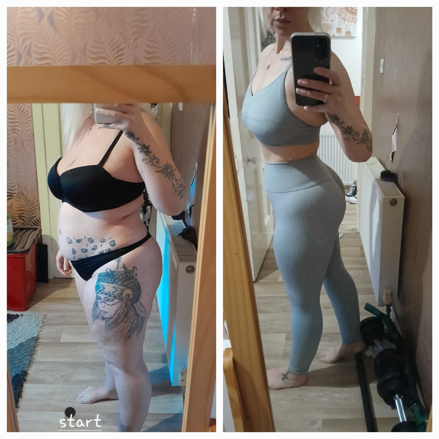 Customer photo review of Slim Meal Replacement | 34 Meals + Free Pink Shaker
