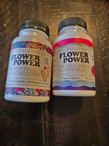 Customer photo review of Flower Power® 'Passion Pills' Libido Blend (60ct/ea)