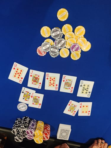 Customer photo review of Poker Chips Set Lazar Tournament 300