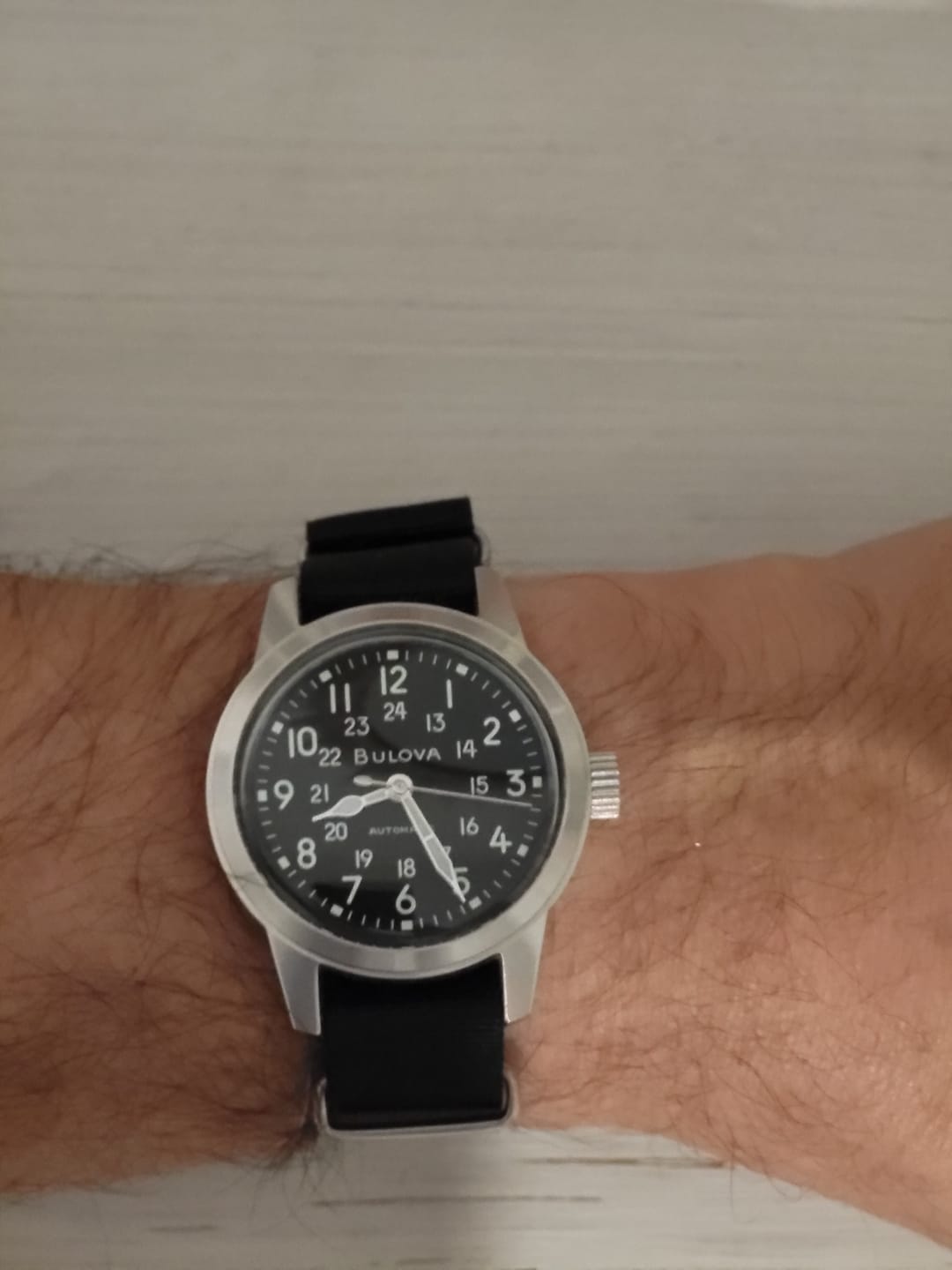 Customer photo review of Heat-Welded Plain Color Variant Mafia Strap 18, 20mm
