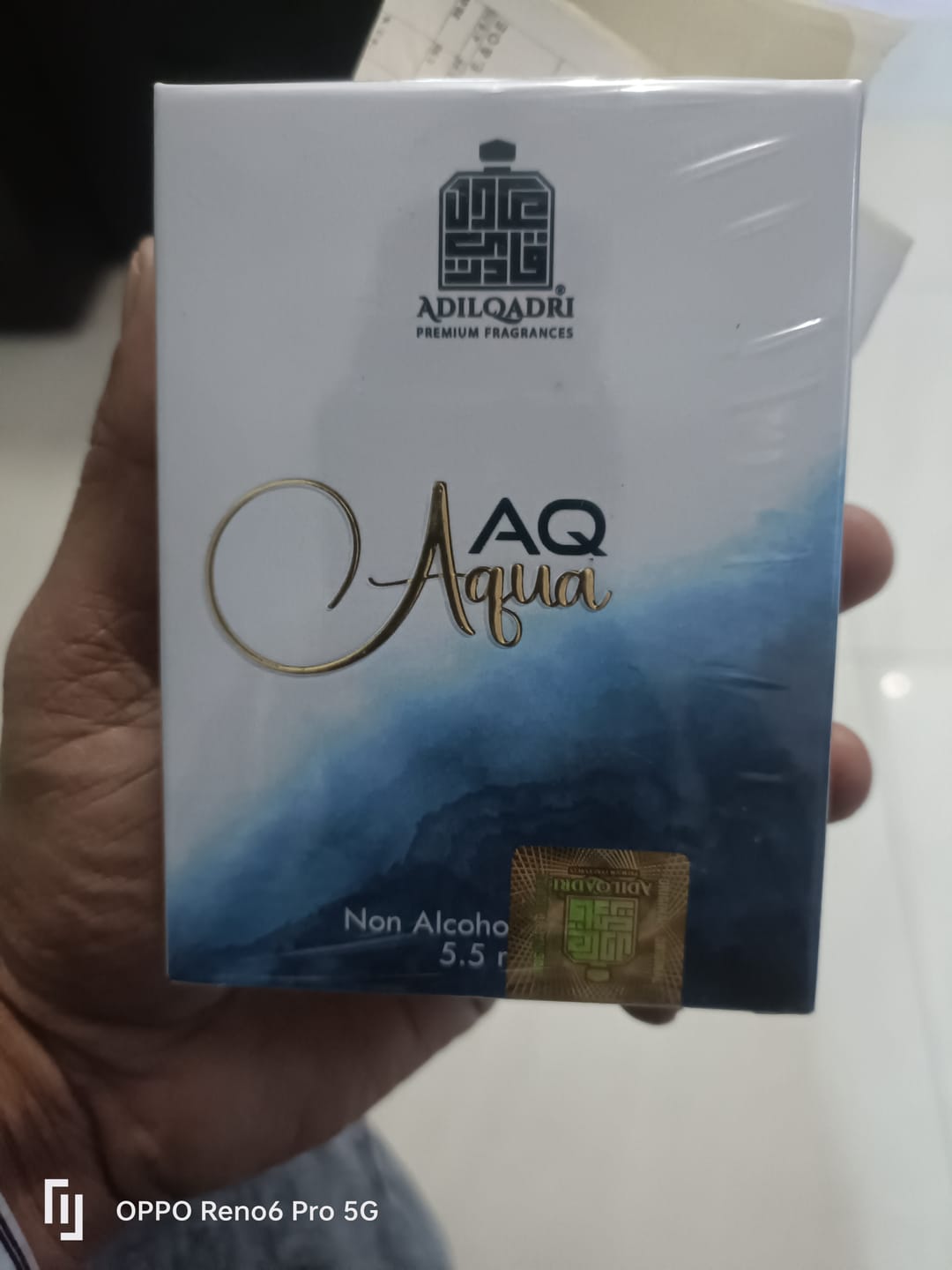 Customer photo review of AQ Aqua Luxury Attar Perfume
