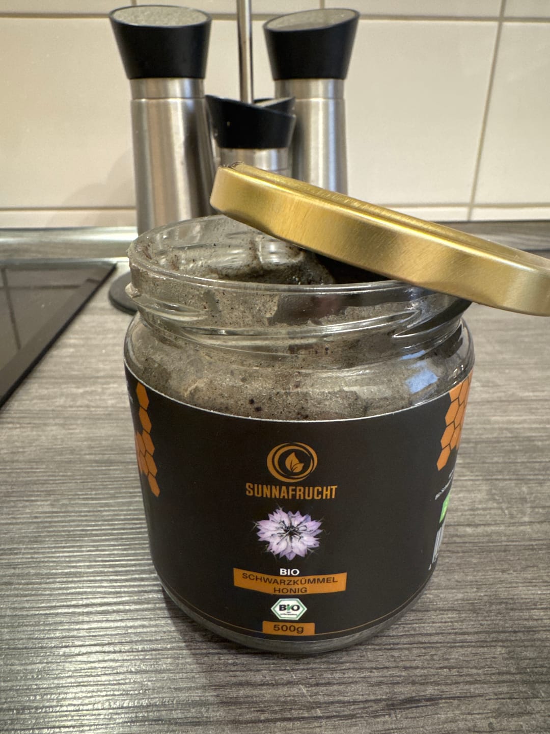 Customer photo review of Bio Schwarzkümmel in Honig | 500g